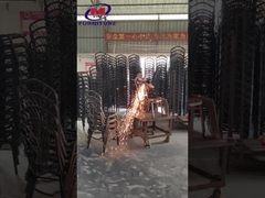 शादी के लिए क्रिस्टल आइस नेपोलियन बैक राल चियावरी चेयर इवेंट फर्नीचर