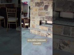 सीट बैग के साथ चार पोल गोल्डन चियावरी चेयर चेयर 9ZJ01