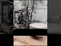 6 फुट फ़ोल्ड करने योग्य गोल होटल बैंक्वेट टेबल डिनर वुडन